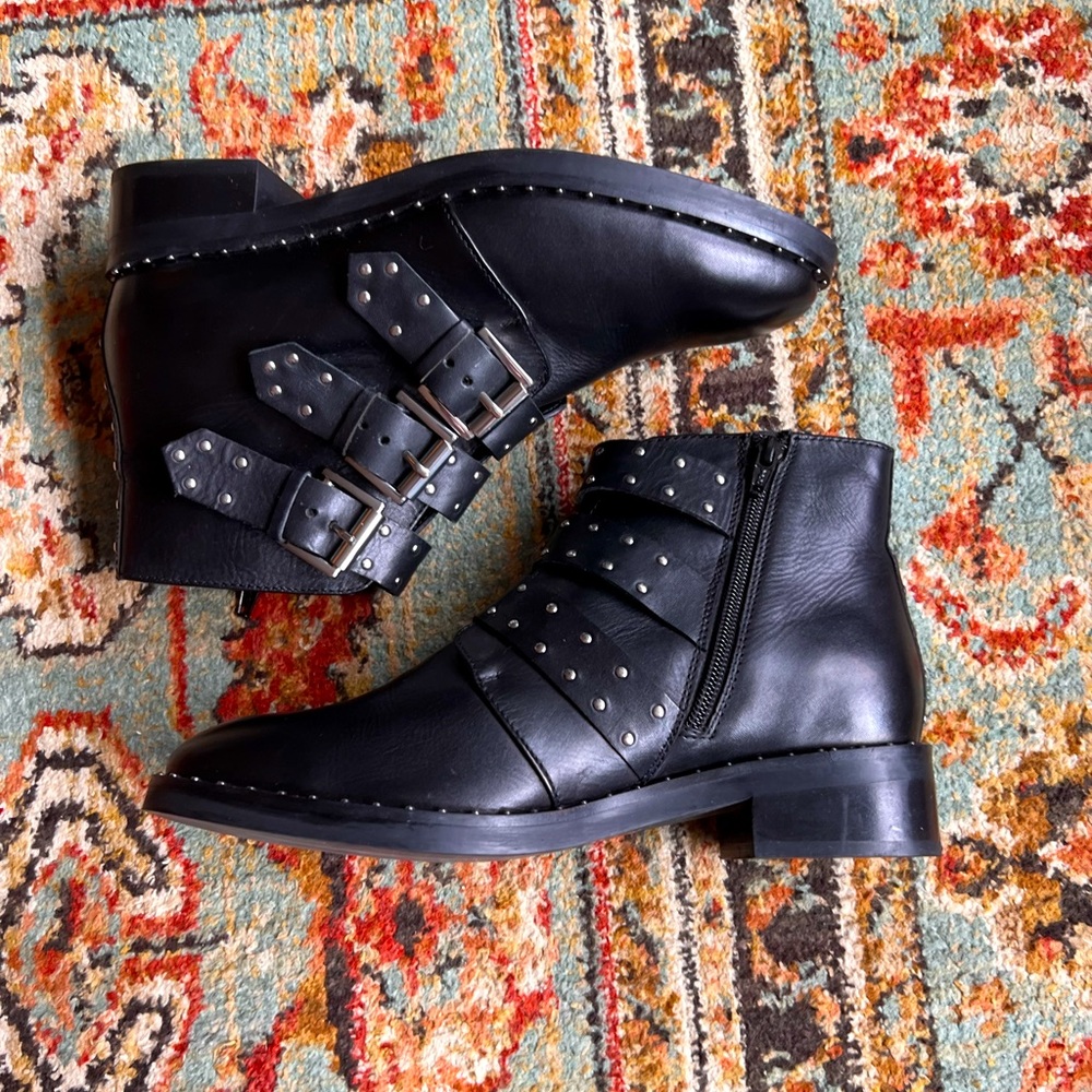 ASOS Studded Moto Boot